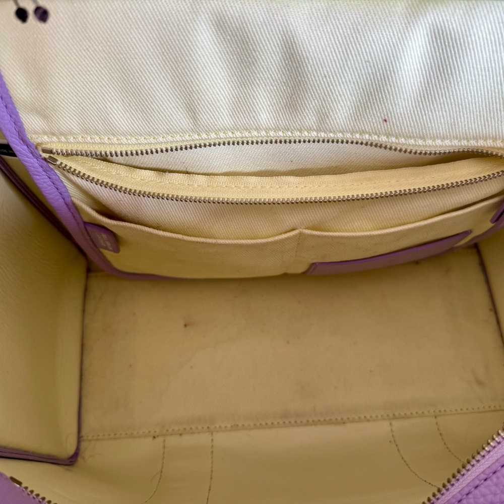 Marc Jacobs Medium Purple/Lavender Leather Tote Bag - Picture 3 of 16